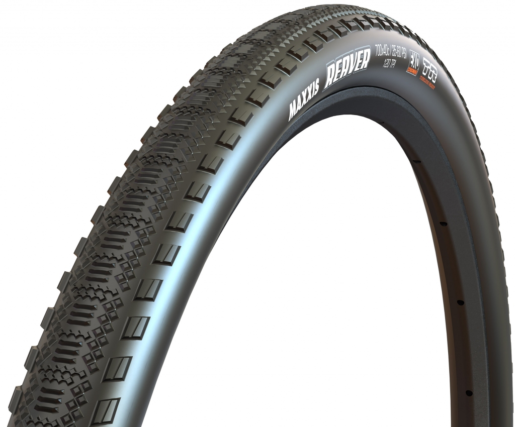 Покрышка 700x45C (45-622) Maxxis REAVER (EXO/TR) folding 120tpi