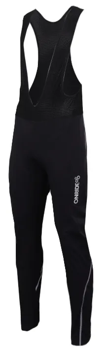 Велоштаны ONRIDE SHELL с памперсом и лямками black