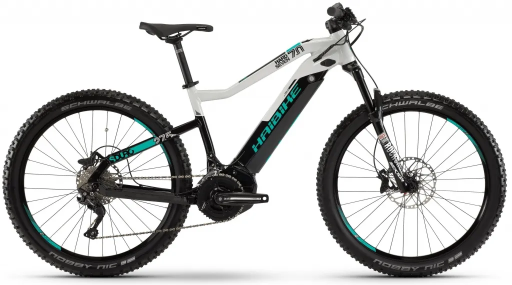 Велосипед 27.5" Haibike SDURO HardSeven 7.0 i500Wh 2019 чорно-сірий