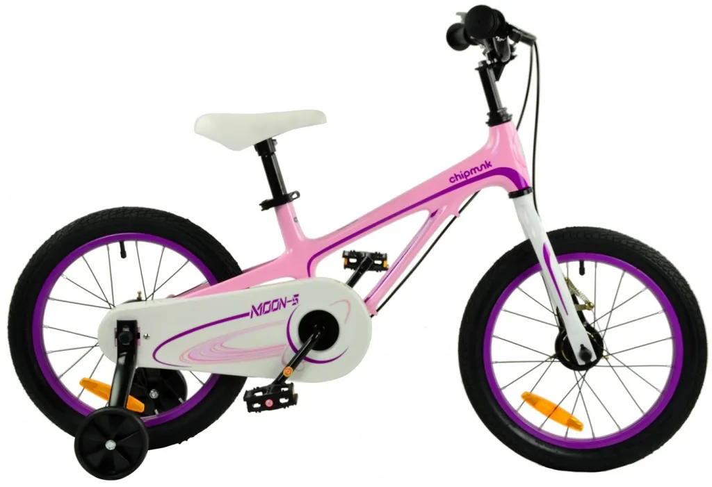 Велосипед 14" RoyalBaby Chipmunk Moon (2023) OFFICIAL UA розовый