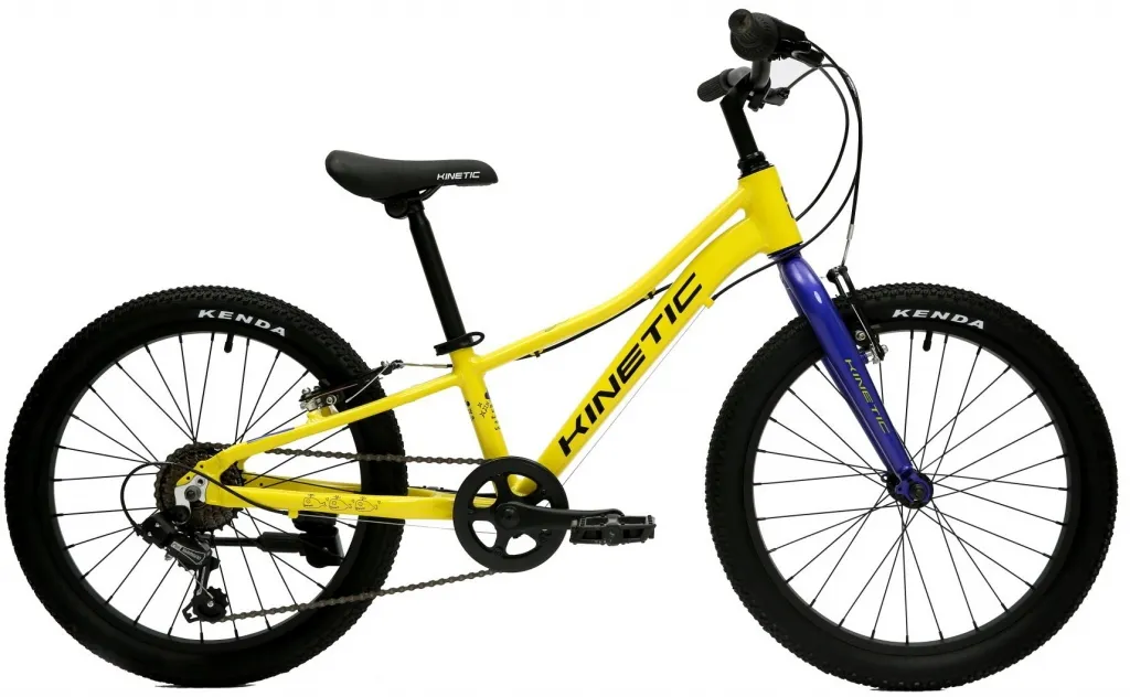 Велосипед 20" Kinetic Coyote (2022) желтый