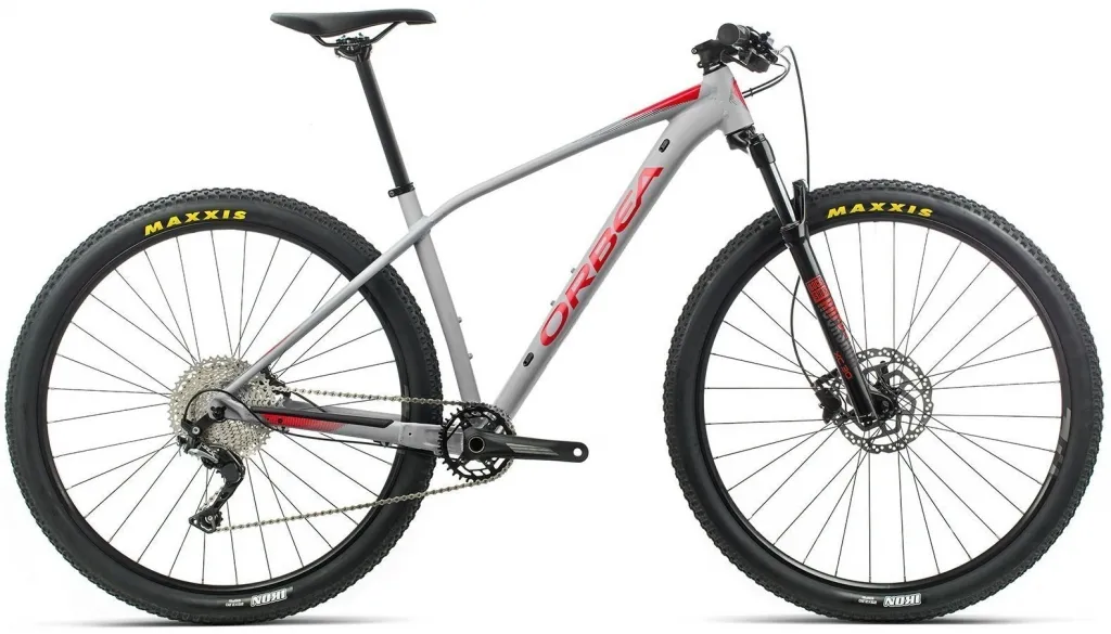 Велосипед 29" Orbea ALMA H50 (2020) Grey-Red