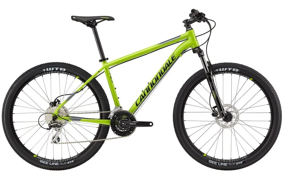 Велосипед 29" Cannondale Trail 6 2017 зеленый