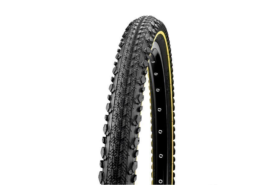 Покрышка Kellys Cobra 26x2.0 жёлтая полоса Покрышка Kellys Cobra 26x2.0 жёлтая полоса
