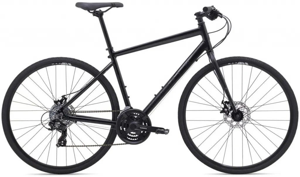 Велосипед 28" Marin FAIRFAX 1 (2021) Gloss Black/Satin Black