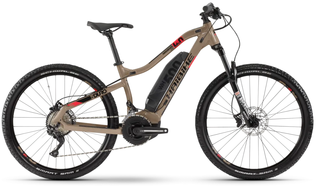 Электровелосипед 27.5" Haibike SDURO HardSeven Life 4.0 500Wh (2020) брунатний