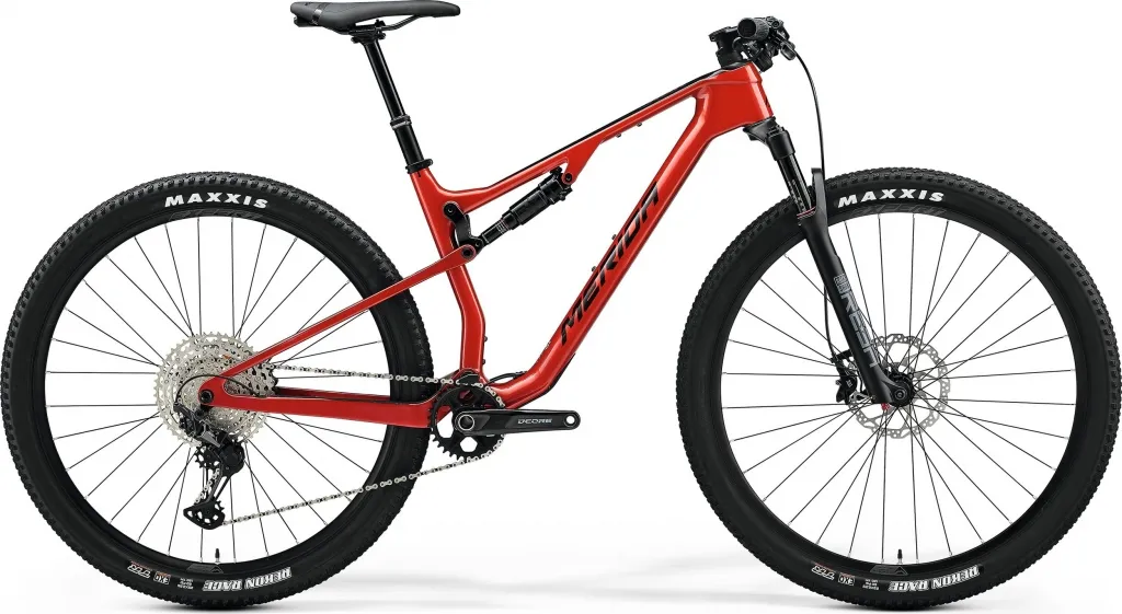 Велосипед 29" Merida NINETY-SIX RC 5000 (2024) dark strawberry