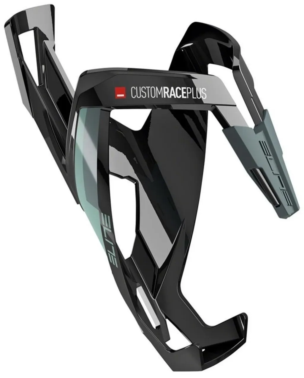Флягодержатель ELITE Custom Race Plus, black/green