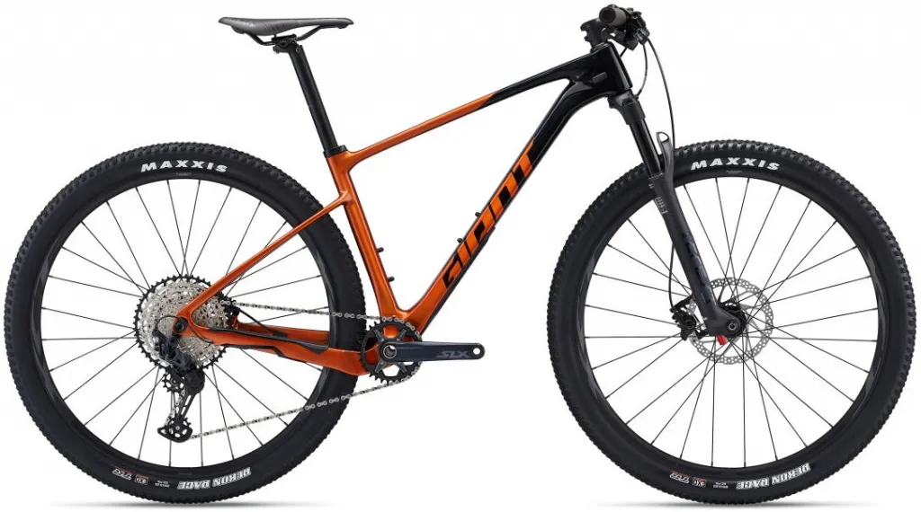 Велосипед 29" Giant XTC Advanced 2 (2023) black/amber