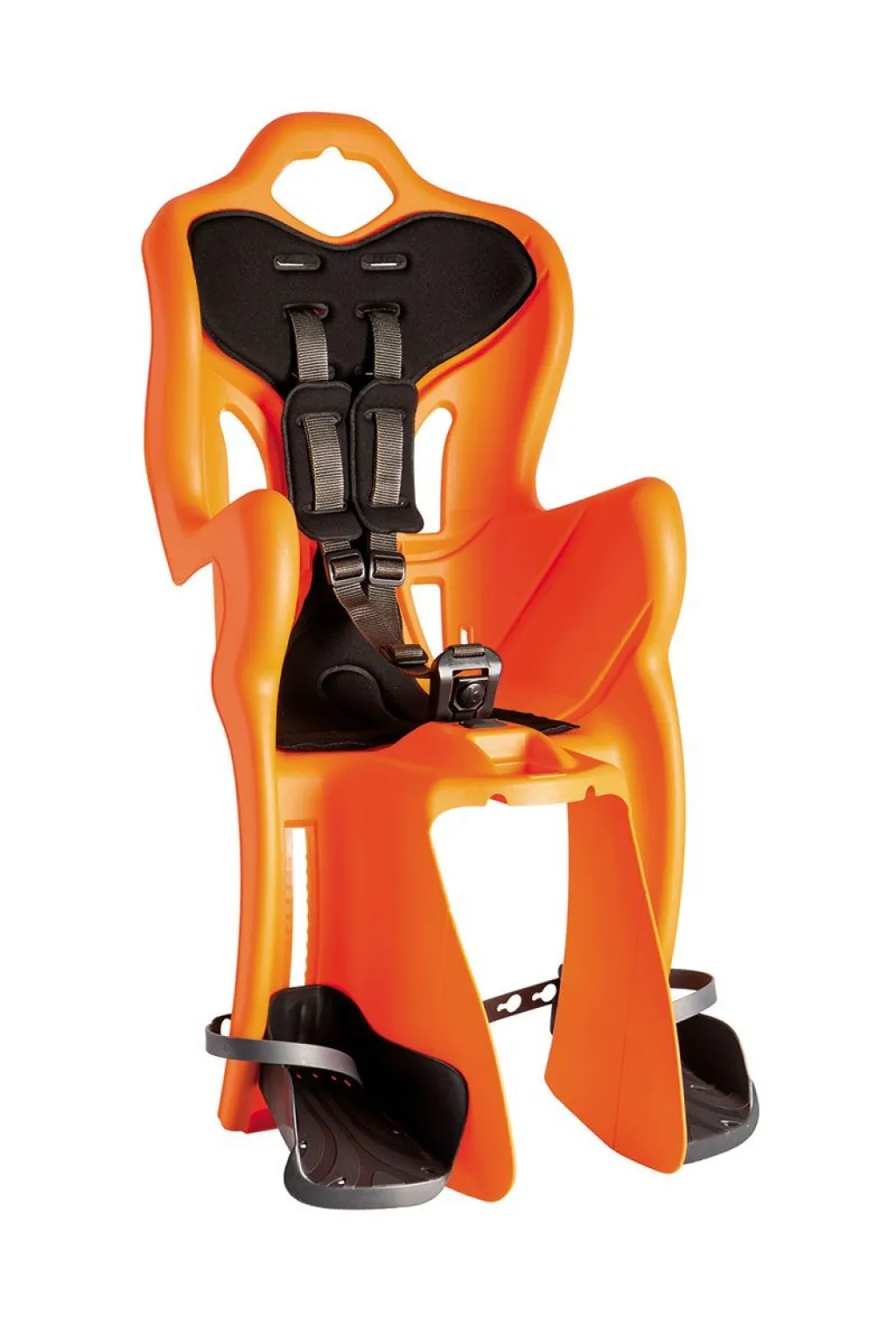 Сидіння задн. Bellelli B1 Сlamp (на багажник) до 22кг, помаранчеве з чорної підкладкою