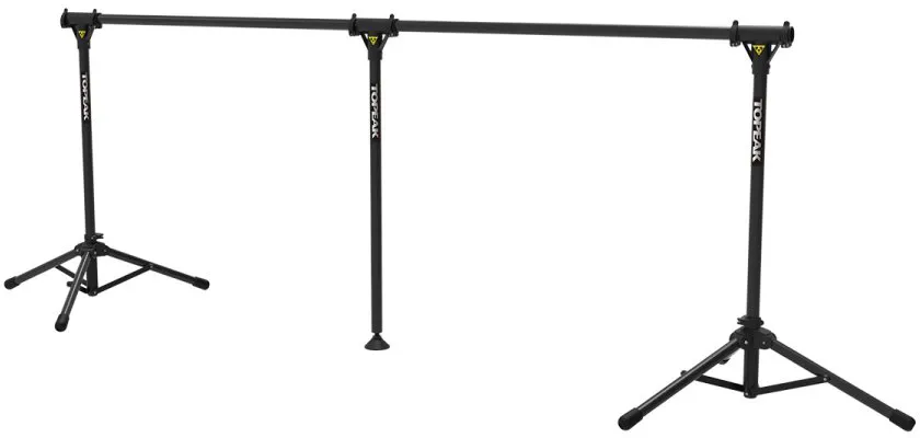 Стойка Topeak Rally Stand, aluminum display/storage stand for for bike event / shop display, tool-free & mudular extendable design, w/scratch resistant pad, hold max. 100 kgs for 10-12 bikes