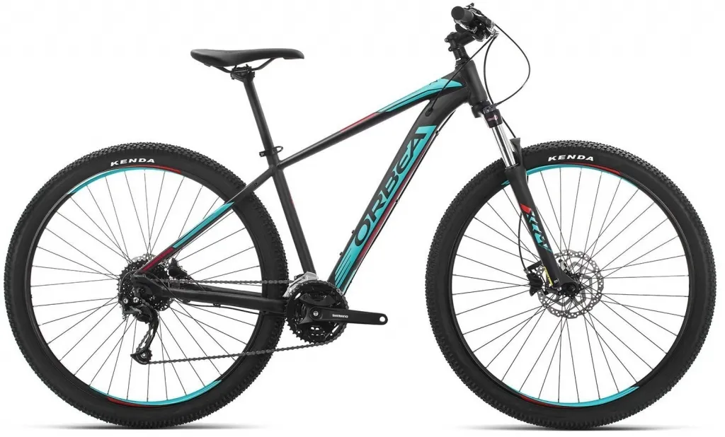 Велосипед 29" Orbea MX 40 2019 Black - Turquoise - Red