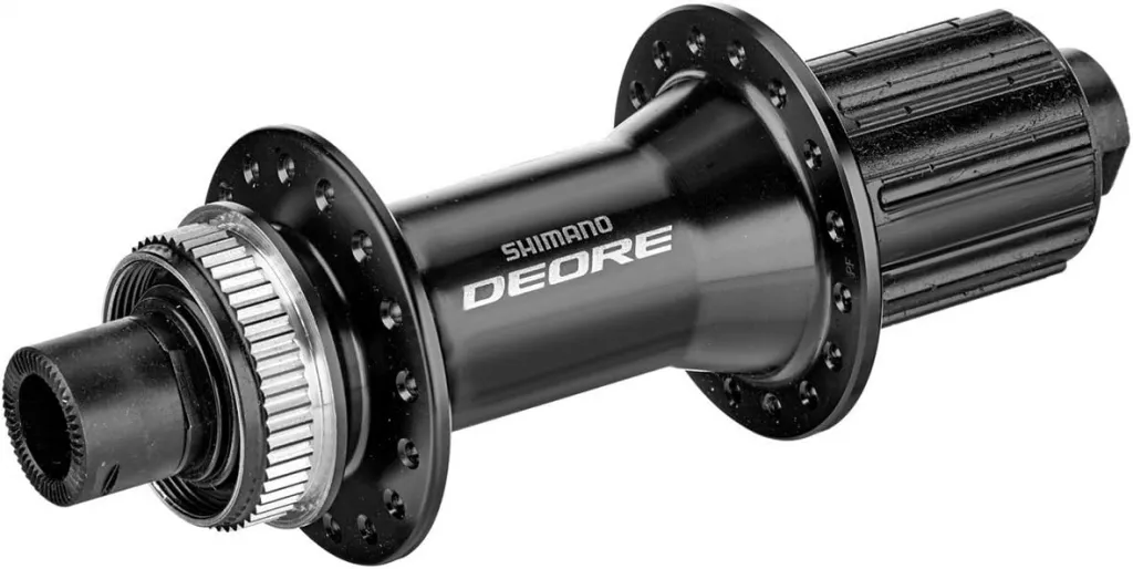 Втулка задня Shimano Deore FH-M6010-B, 12x148mm, 32H, Center Lock, Hyperglide, black