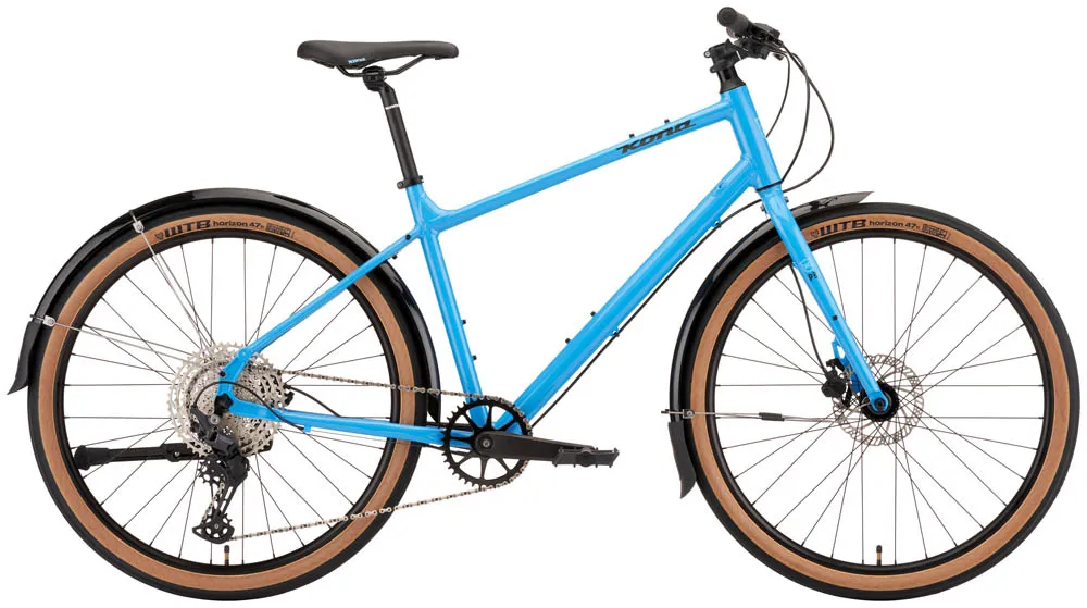 Велосипед 27.5" Kona Dew Deluxe (2022) Gloss Azure Blue