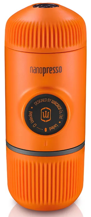 Портативна еспресо-кавоварка Wacaco Nanopresso, orange