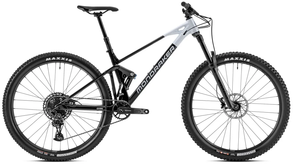 Велосипед 29" Mondraker Raze (2024) black/dirty white