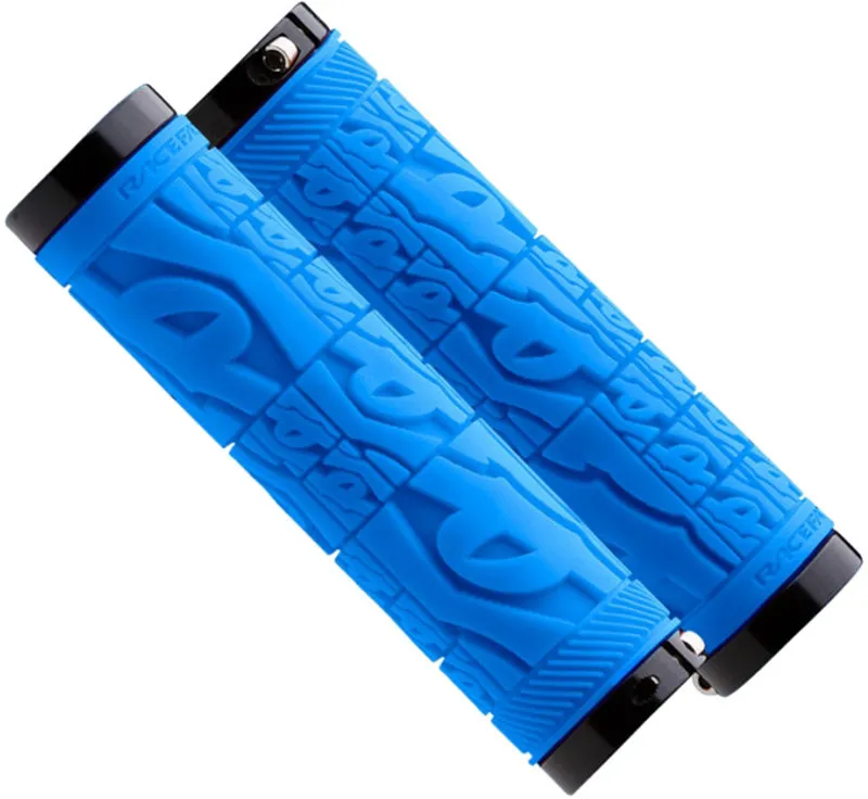 Ручки руля Race Face LOCK-ON STRAFE W/LOCKS blue