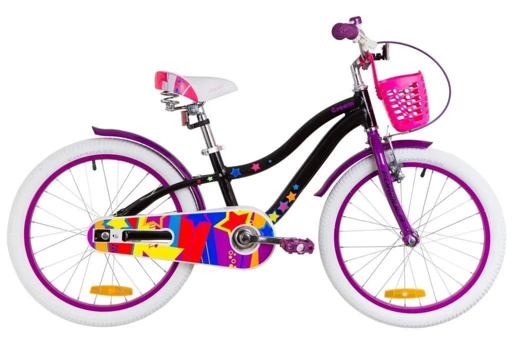 Велосипед 20" Formula CREAM 2019 черно-фиолетовый
