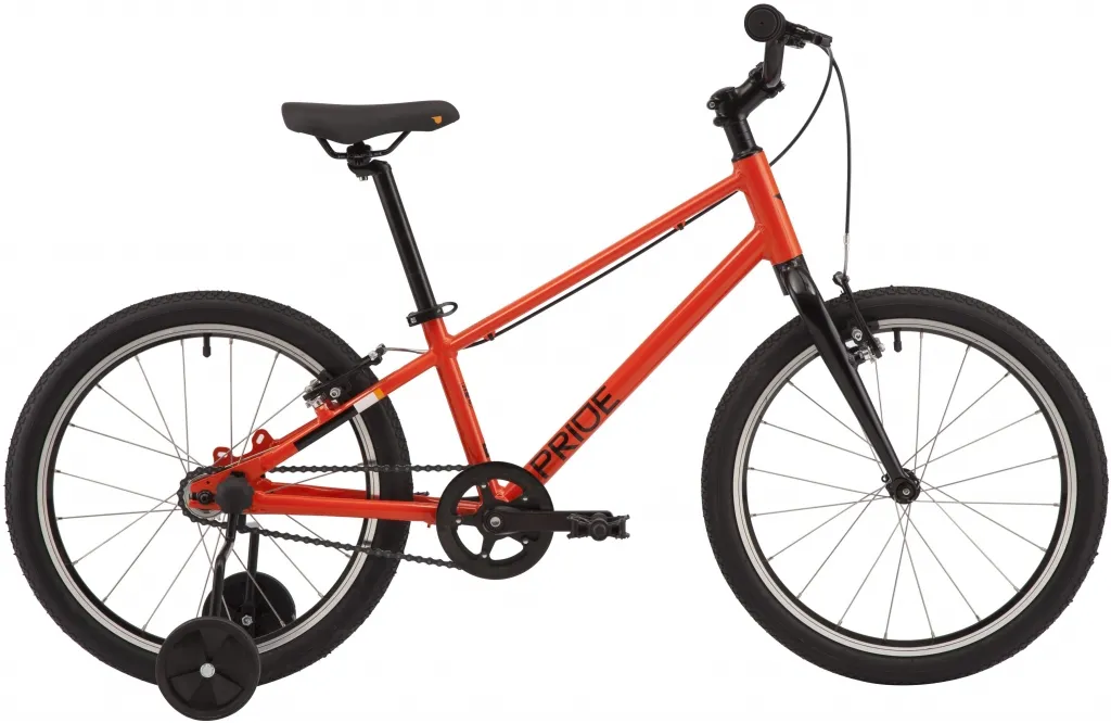 Велосипед 20" Pride GLIDER 2.1 (2020) red/black