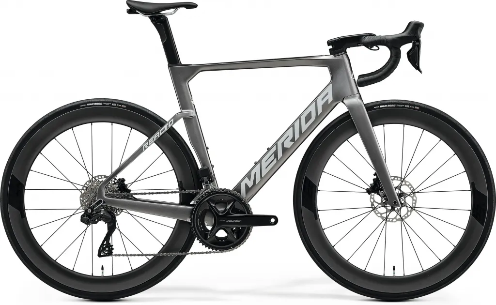 Велосипед 28" Merida REACTO 6000 (2025) gunmetal grey