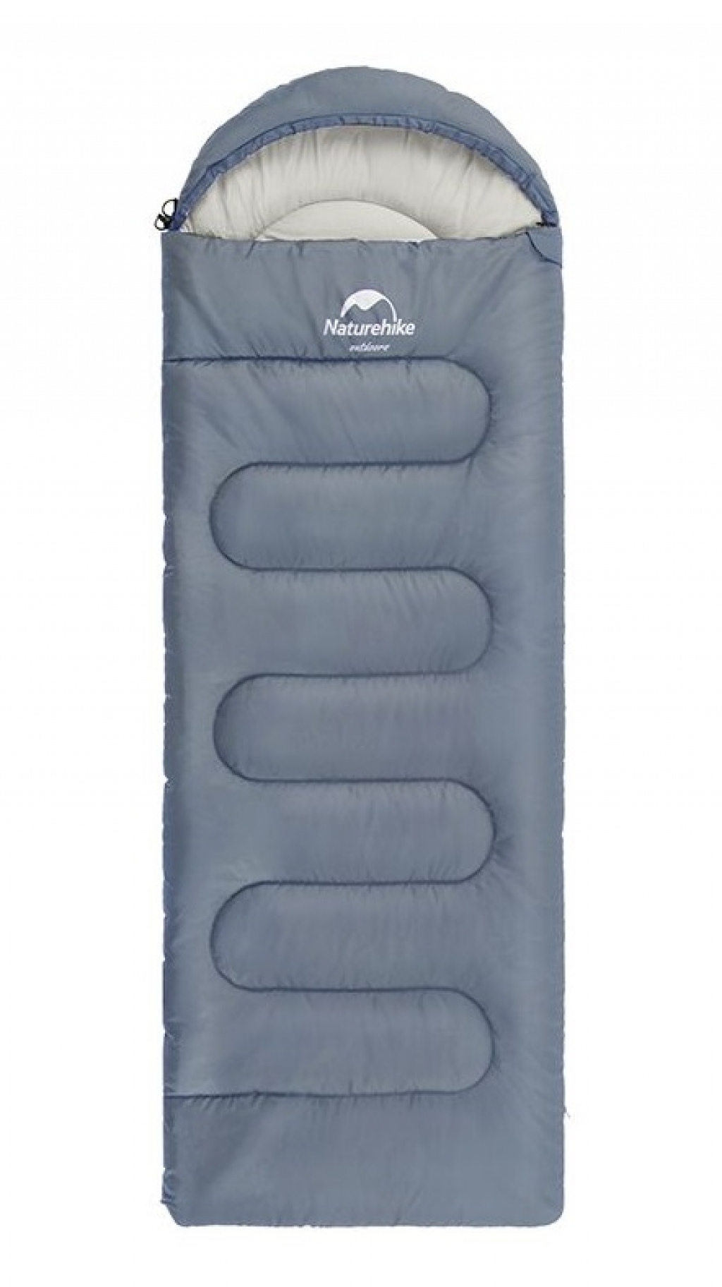 Спальный мешок Naturehike Y150L NH21MSD08 (11°C) 190 см (правый), grey blue
