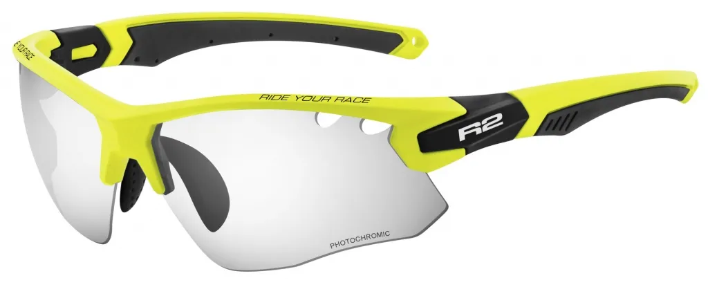 Окуляри R2 CROWN (Photochrom 0-3) neon yellow matt Окуляри R2 CROWN (Photochrom 0-3) neon yellow matt