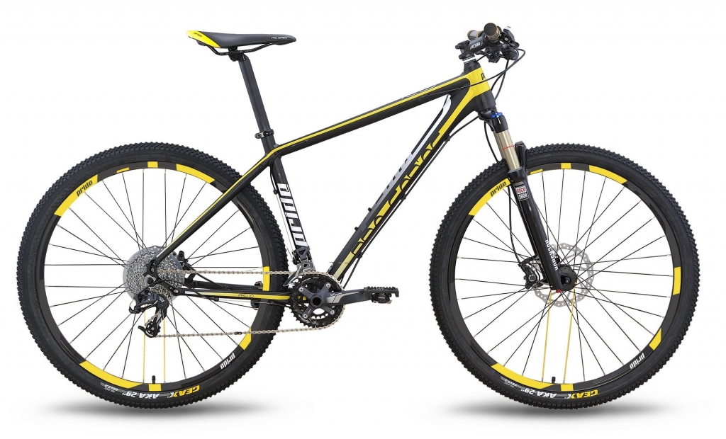 Велосипед PRIDE XC-29 PRO 2.0 2016 черно-желтый Велосипед PRIDE XC-29 PRO 2.0 2016 черно-желтый