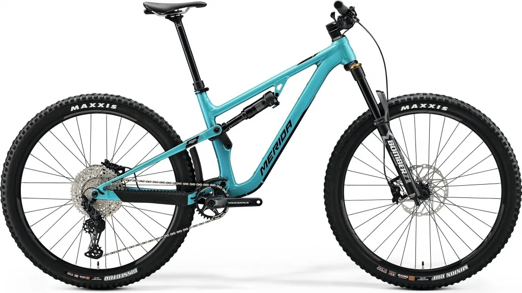 Велосипед 29" Merida ONE-FORTY 700 (2022) metallic teal/black