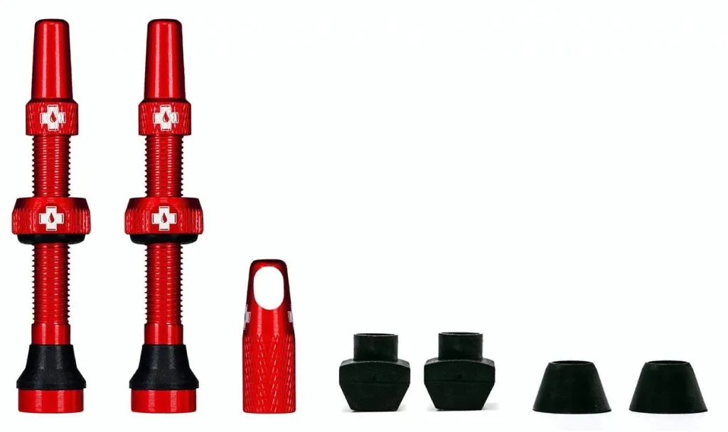 Ніпелі Muc-Off Tubeless Valves red