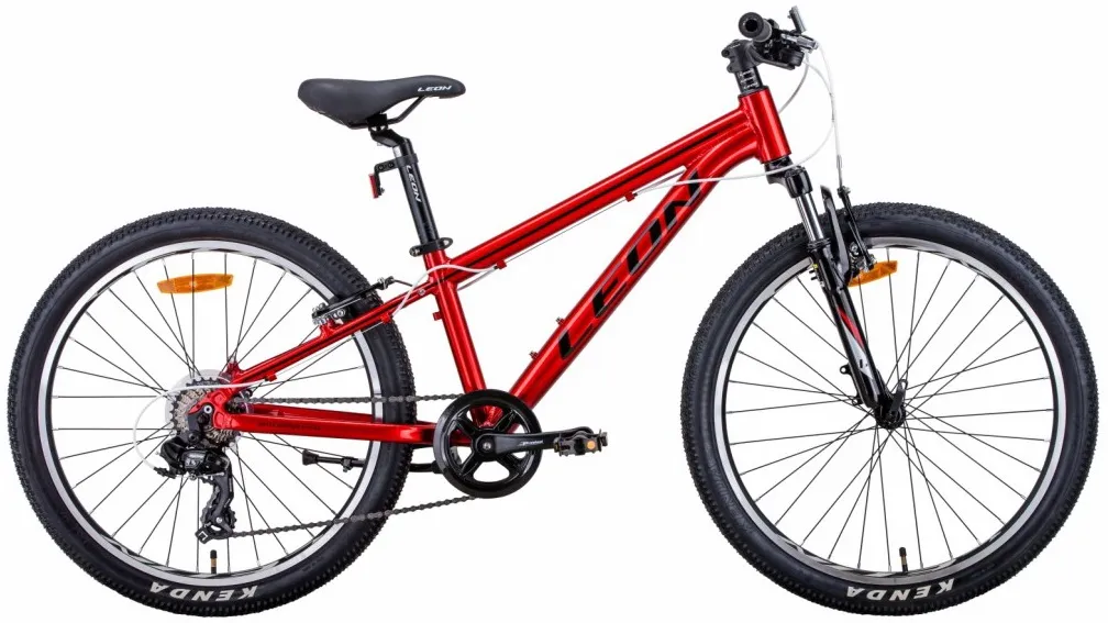 Велосипед 24" Leon Junior AM (2021) червоний