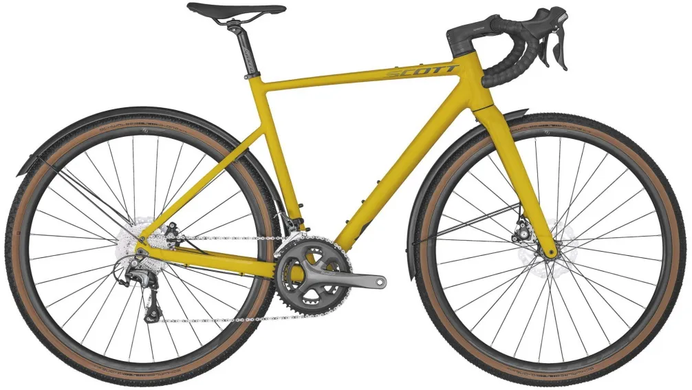 Велосипед 28" Scott Speedster Gravel 40 EQ (CN) yellow