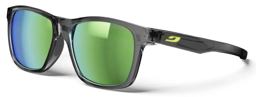 Очки детские Julbo ELWOOD (Spectron 3CF Green) shiny translucent black S (6-10 years)