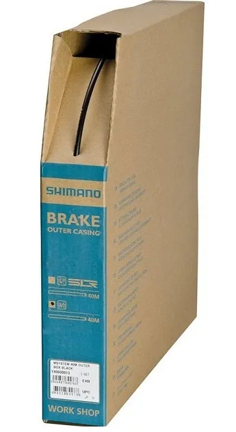 Рубашка тормозного троса Shimano M-SYSTEM, 5мм, black (40 м)