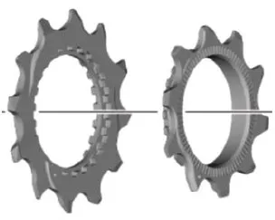 Блок звезд Shimano  10-12Т до 12-скор. кассет CS-M9100/M8100/M7100/M6100