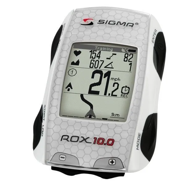 Велокомпьютер Sigma ROX 10.0 GPS WHITE SET