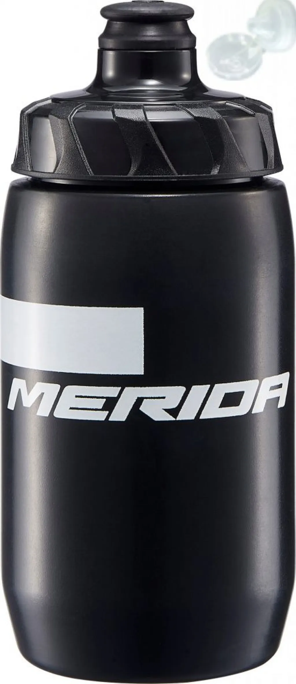 Фляга 0,5 Merida Bottle Stripe Black White with cap