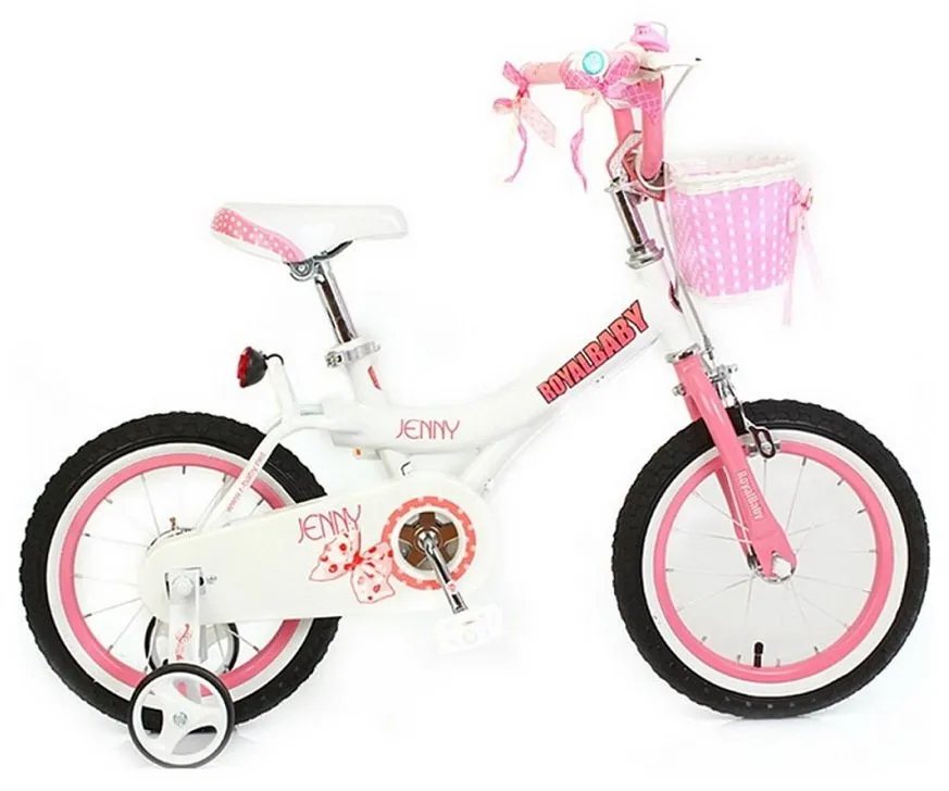 Велосипед 16" RoyalBaby JENNY GIRLS белый