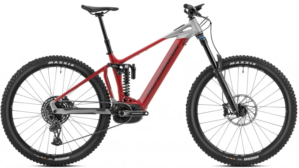 Велосипед 29" Mondraker Level R (2024) cherry red/nimbus grey