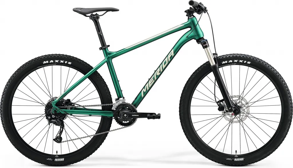 Велосипед 27.5" Merida BIG.SEVEN 100-2X (2023) Matt green Велосипед 27.5" Merida BIG.SEVEN 100-2X (2023) Matt green