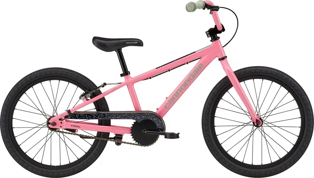 Велосипед 20" Cannondale Kids Trail SS Girls (2022) flamingo