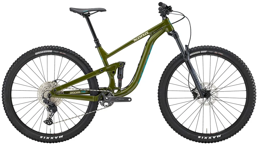 Велосипед 29" Kona Process 134 (2025) olive green