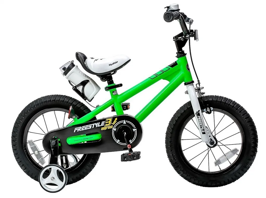 Велосипед 16" RoyalBaby FREESTYLE зеленый