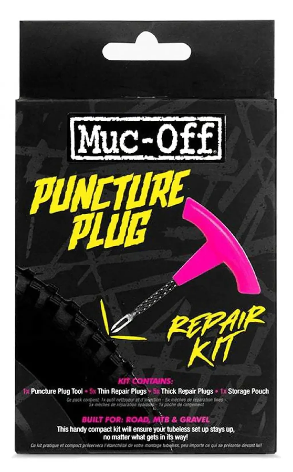 Ремкомплект Muc-Off Puncture Plug Repair Kit для безкамерки