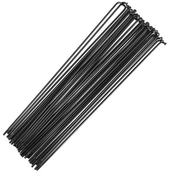 Спицы ONRIDE 14G/2mm x 296mm, нерж, black, 100шт