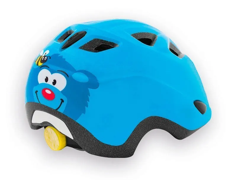 Шлем детский MET Elfo & Genio Blue Bear glossy
