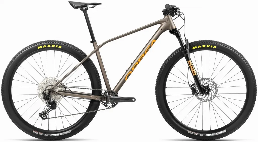 Велосипед 29" Orbea ALMA H20 (2025) brown matt/mango gloss