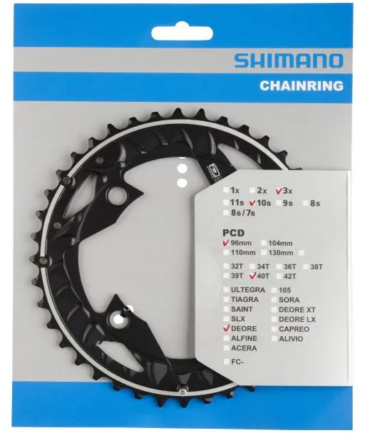 Зірка шатунів Shimano FC-M672/FC-M622 SLX, 40зуб. 10-швидк.