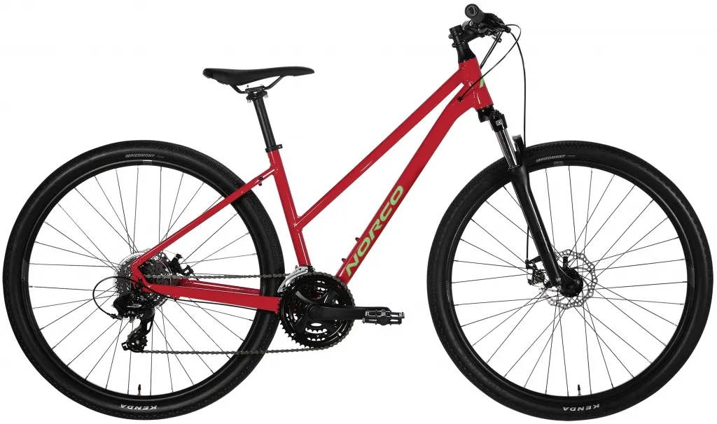 Велосипед 28" Norco XFR 3 ST (2023) red/green