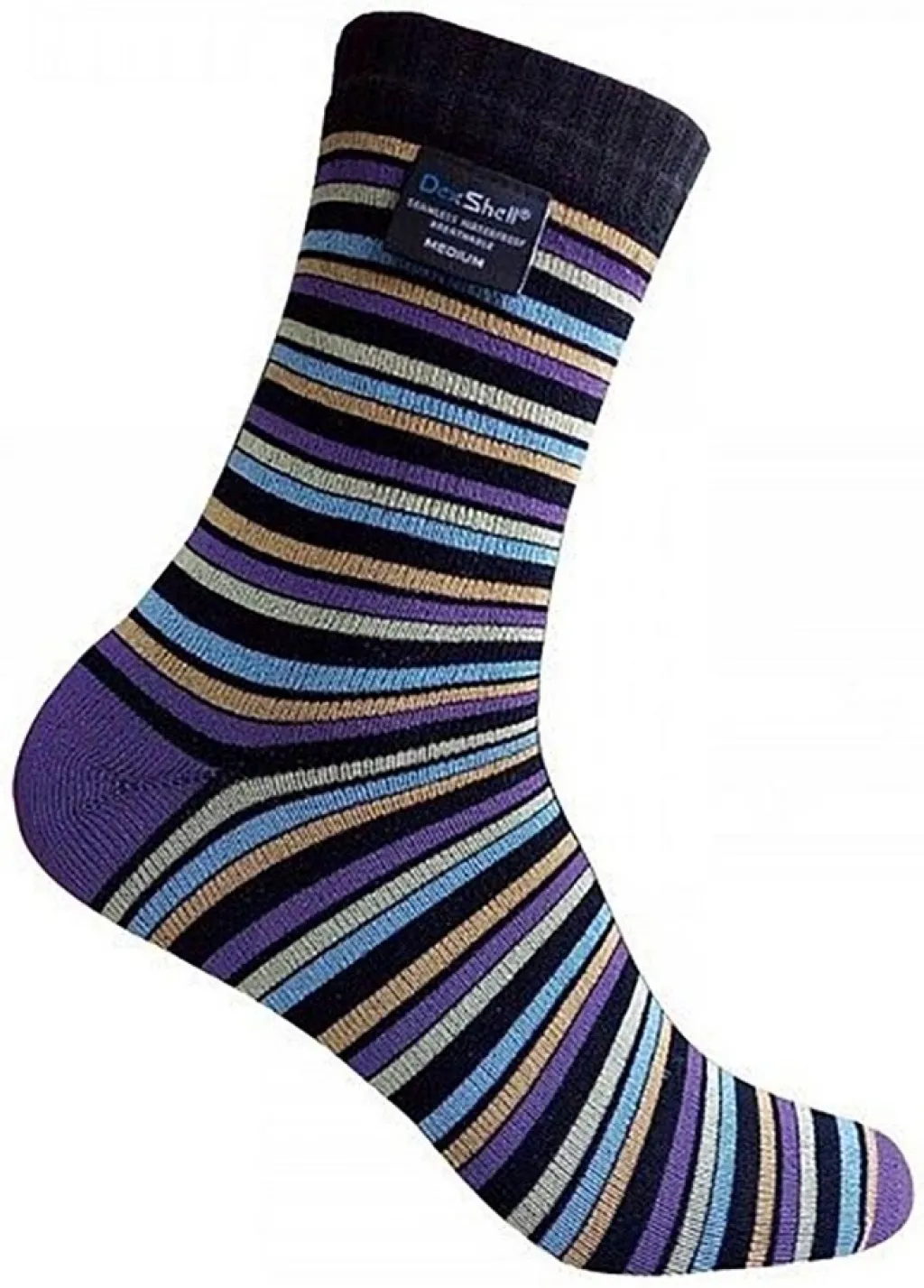 Носки водонепроницаемые Dexshell Ultra Flex Socks Stripe, в полоску