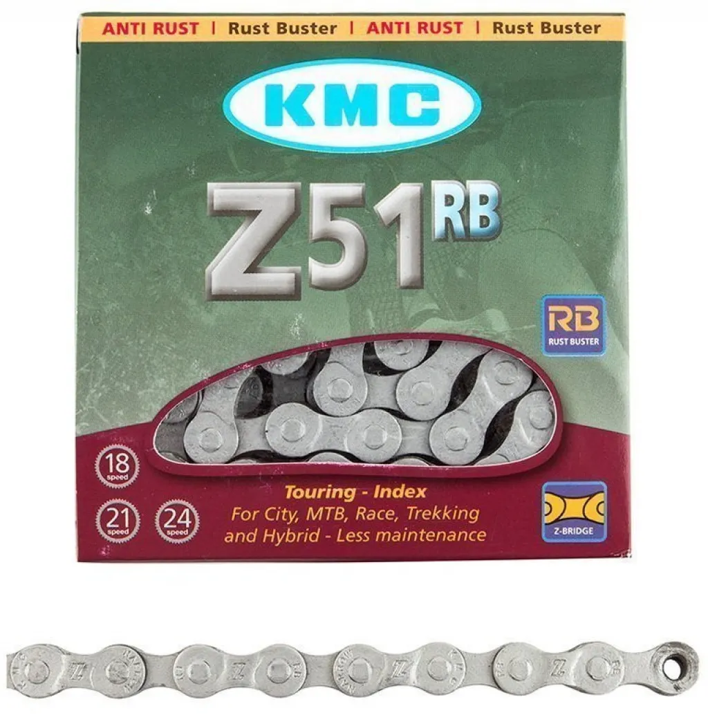 Цепь KMC Z51 RB, 7-6-ск., 116 звеньев + замок